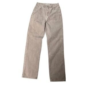 PacSun Dad Jean Corduroy Pants Dusty Rose Size 27 High Waisted‎ Button Fly